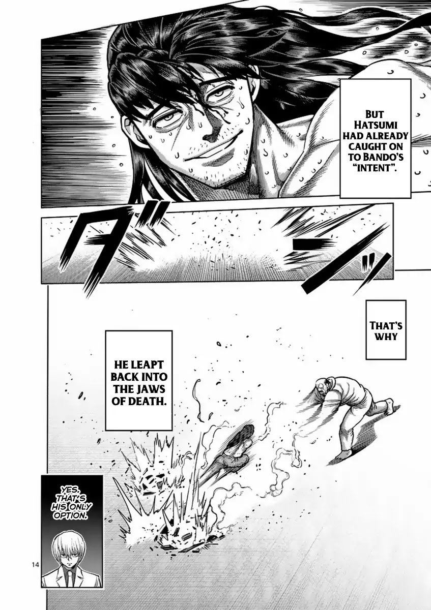 Kengan Asura Chapter 162 page 14 - Chapter 162: Hatsumi