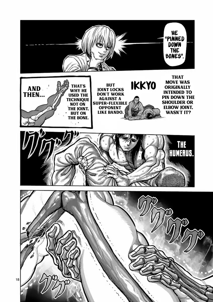 Kengan Asura Chapter 162 page 18 - Chapter 162: Hatsumi