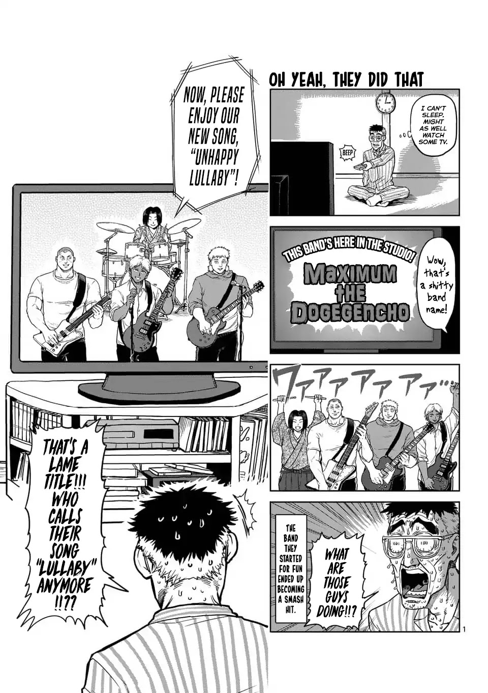 Kengan Asura Chapter 164.5 page 22 - Chapter 164.5: 4-Panel Extras (3)