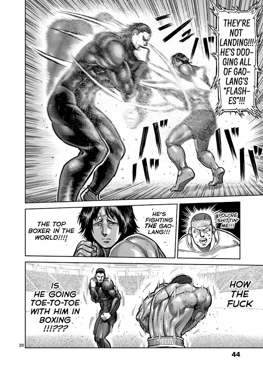 Kengan Asura Chapter 164 page 20 - Chapter 164