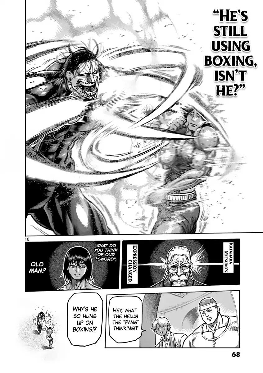 Kengan Asura Chapter 165 page 18 - Chapter 165