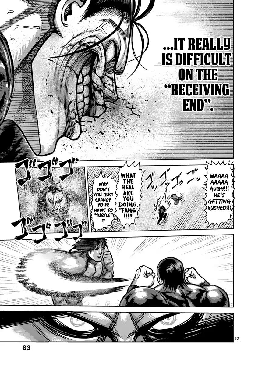 Kengan Asura Chapter 166 page 13 - Chapter 166