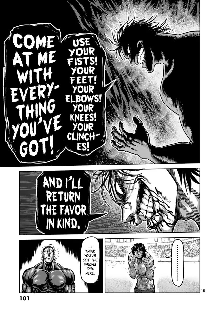 Kengan Asura Chapter 167 page 15 - Chapter 167