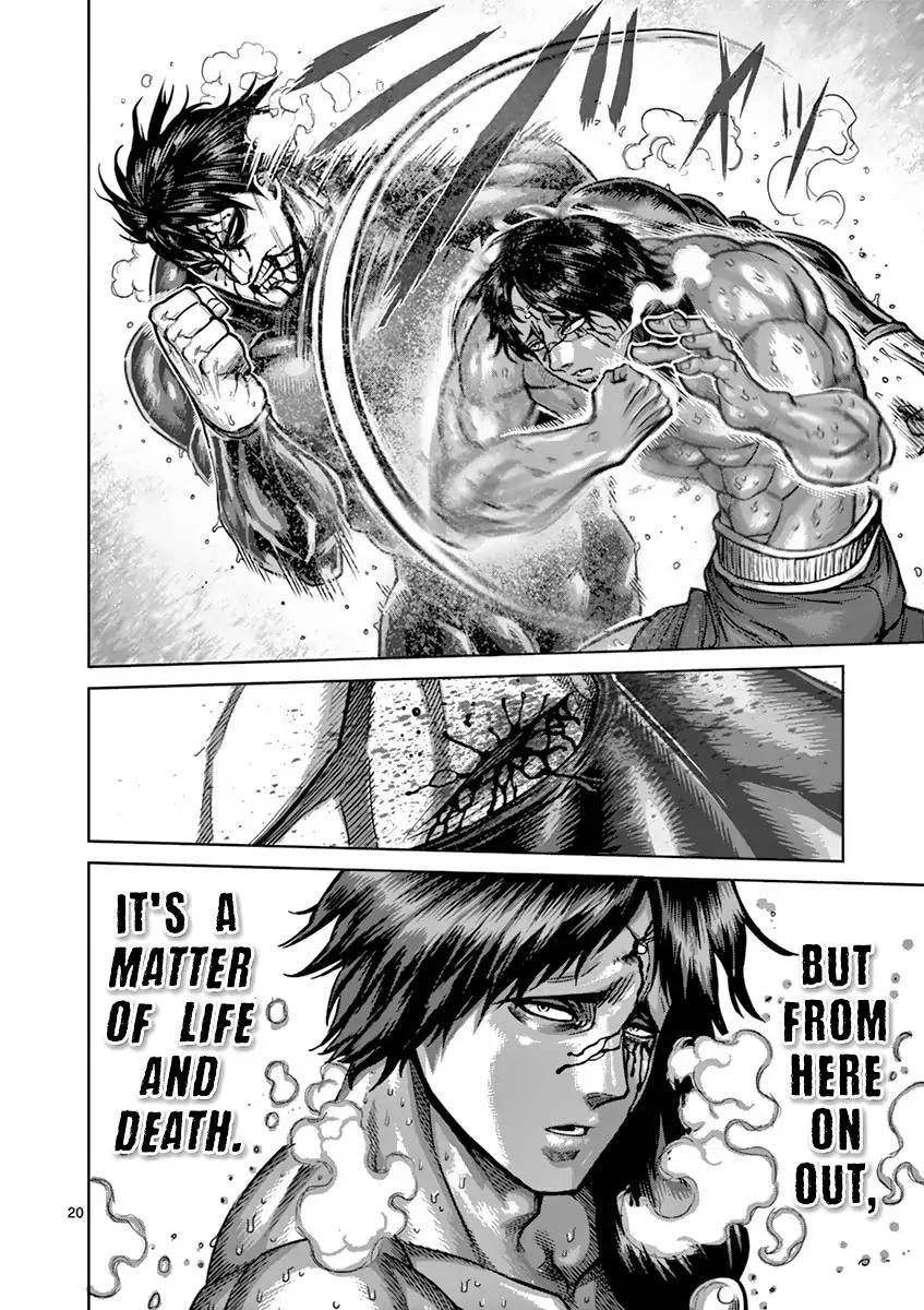 Kengan Asura Chapter 168 page 20 - Chapter 168