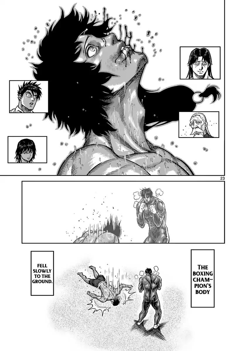 Kengan Asura Chapter 169 page 23 - Chapter 169