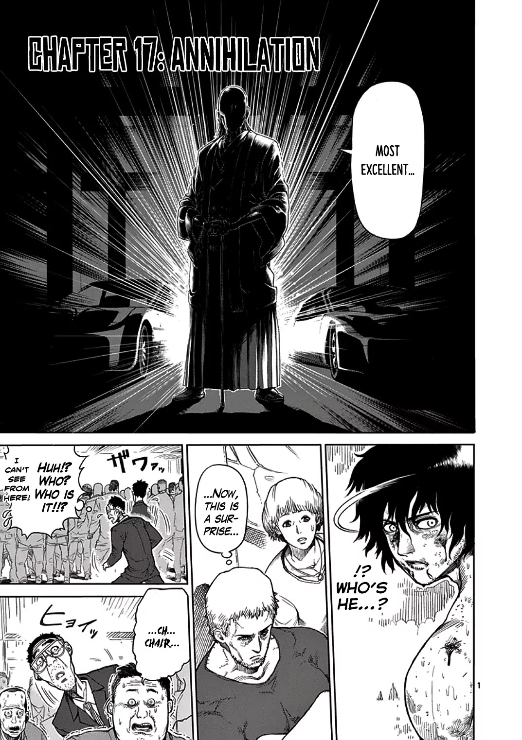 Kengan Asura Chapter 17 page 1 - Chapter 17: Annihilation