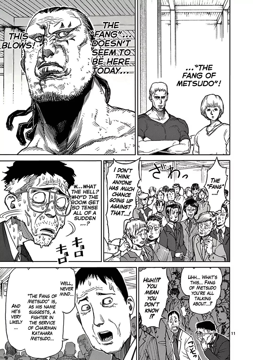 Kengan Asura Chapter 17 page 11 - Chapter 17: Annihilation