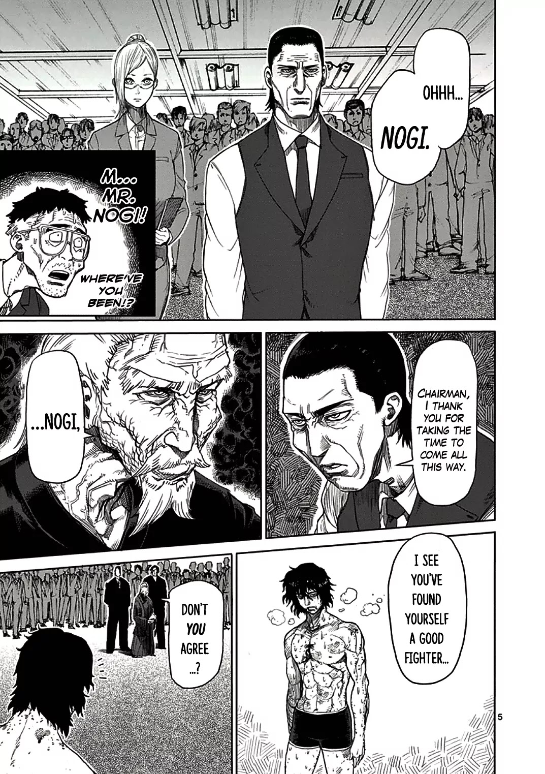 Kengan Asura Chapter 17 page 5 - Chapter 17: Annihilation