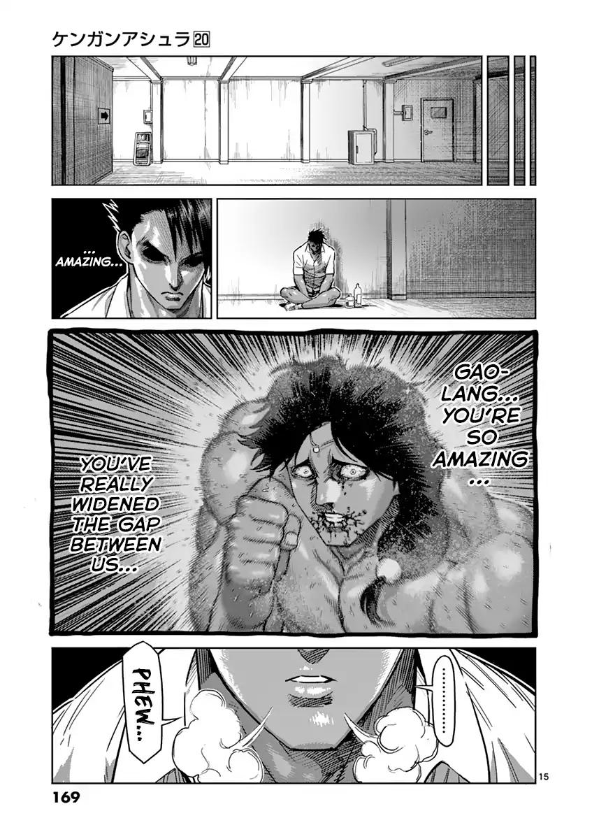 Kengan Asura Chapter 170 page 15 - Chapter 170