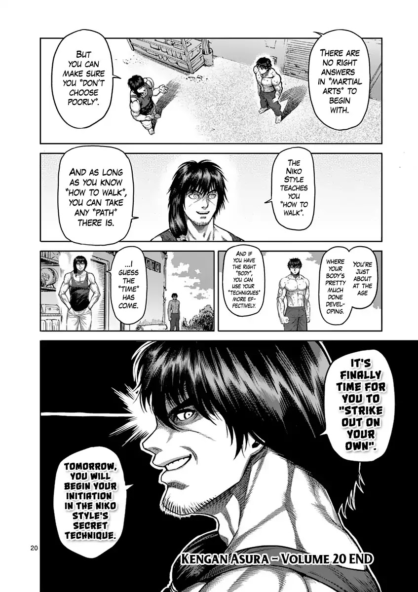 Kengan Asura Chapter 171 page 20 - Chapter 171: Secret