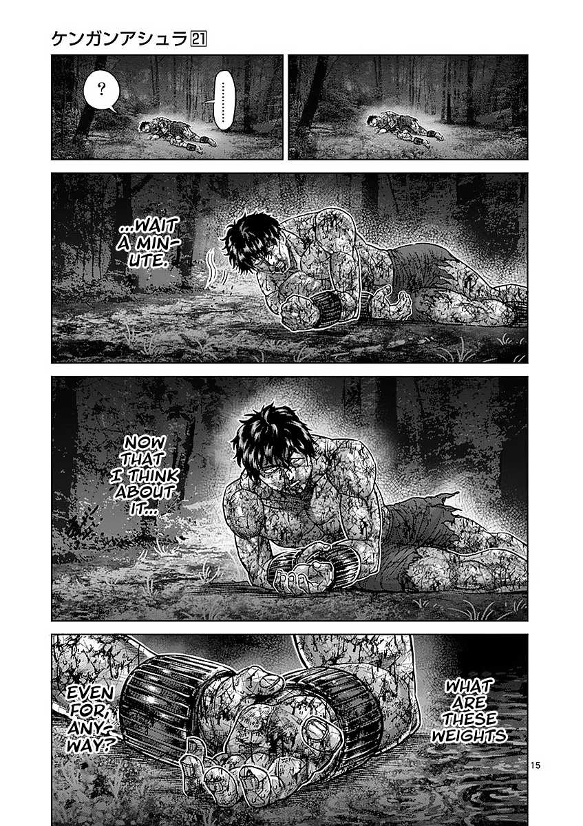 Kengan Asura Chapter 173 page 15 - Chapter 173: Awakening