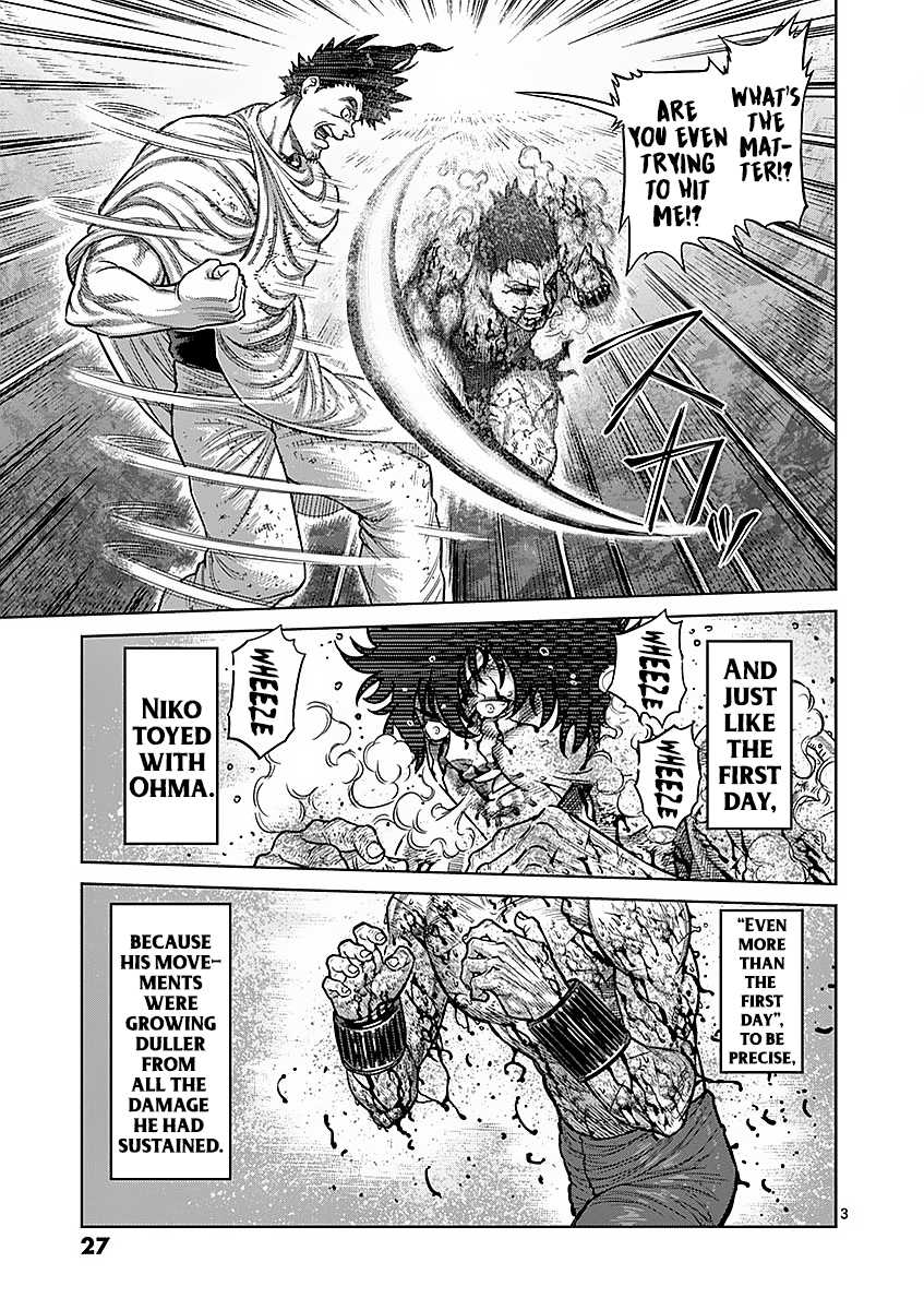 Kengan Asura Chapter 173 page 3 - Chapter 173: Awakening
