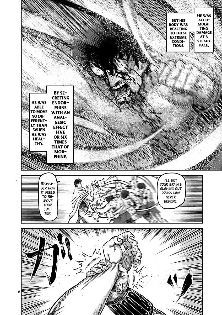Kengan Asura Chapter 173 page 8 - Chapter 173: Awakening