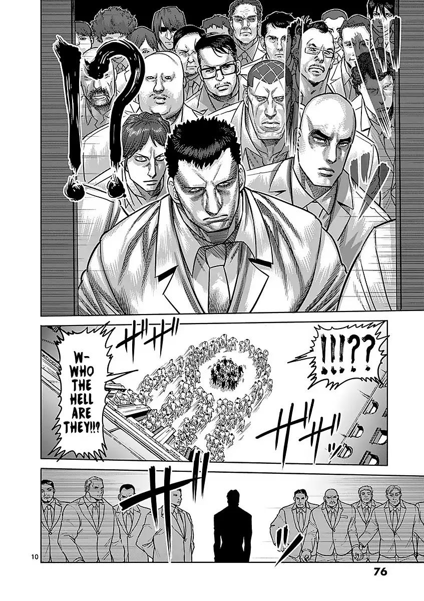 Kengan Asura Chapter 175 page 10 - Chapter 175: Mutiny
