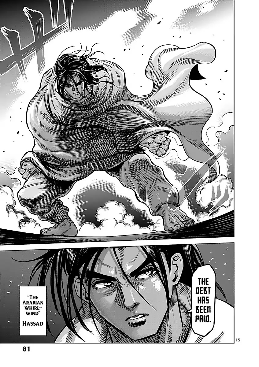 Kengan Asura Chapter 175 page 15 - Chapter 175: Mutiny