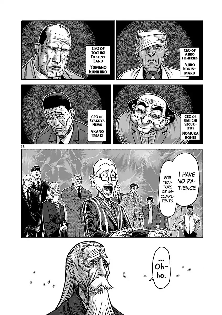 Kengan Asura Chapter 175 page 18 - Chapter 175: Mutiny