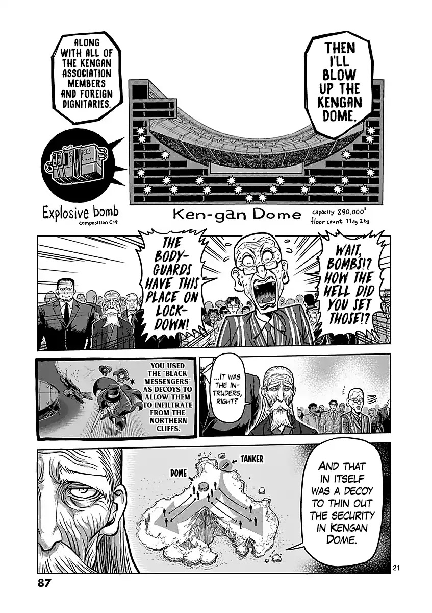 Kengan Asura Chapter 175 page 21 - Chapter 175: Mutiny