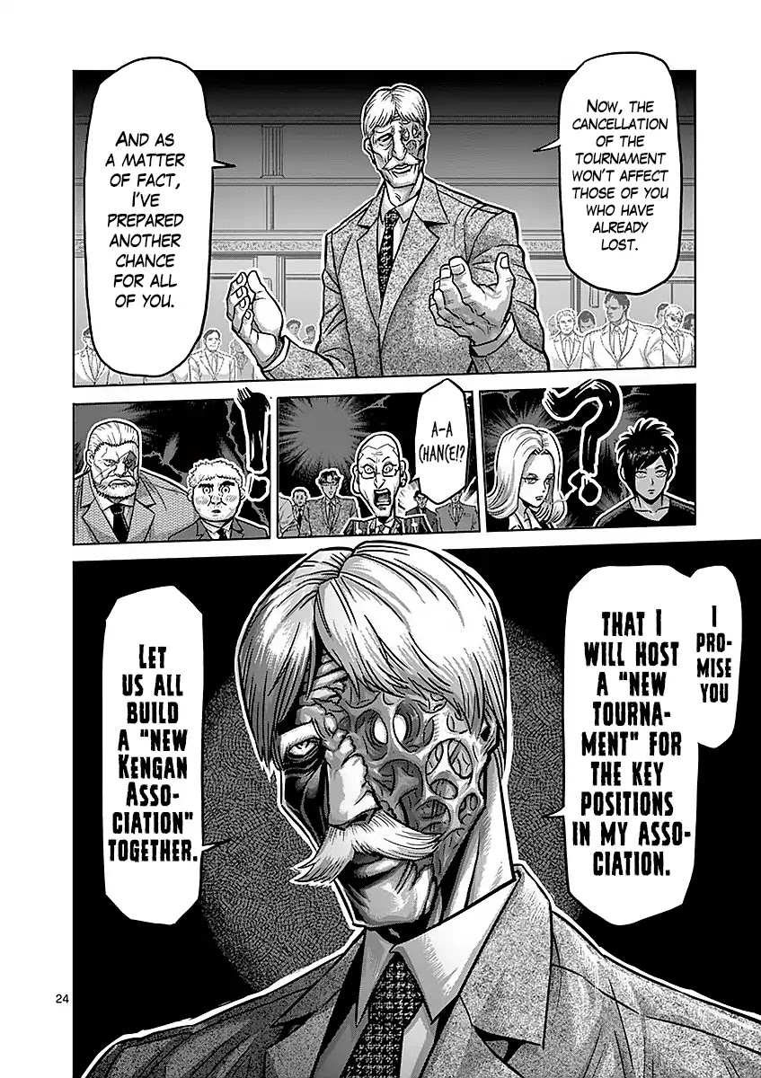 Kengan Asura Chapter 175 page 24 - Chapter 175: Mutiny