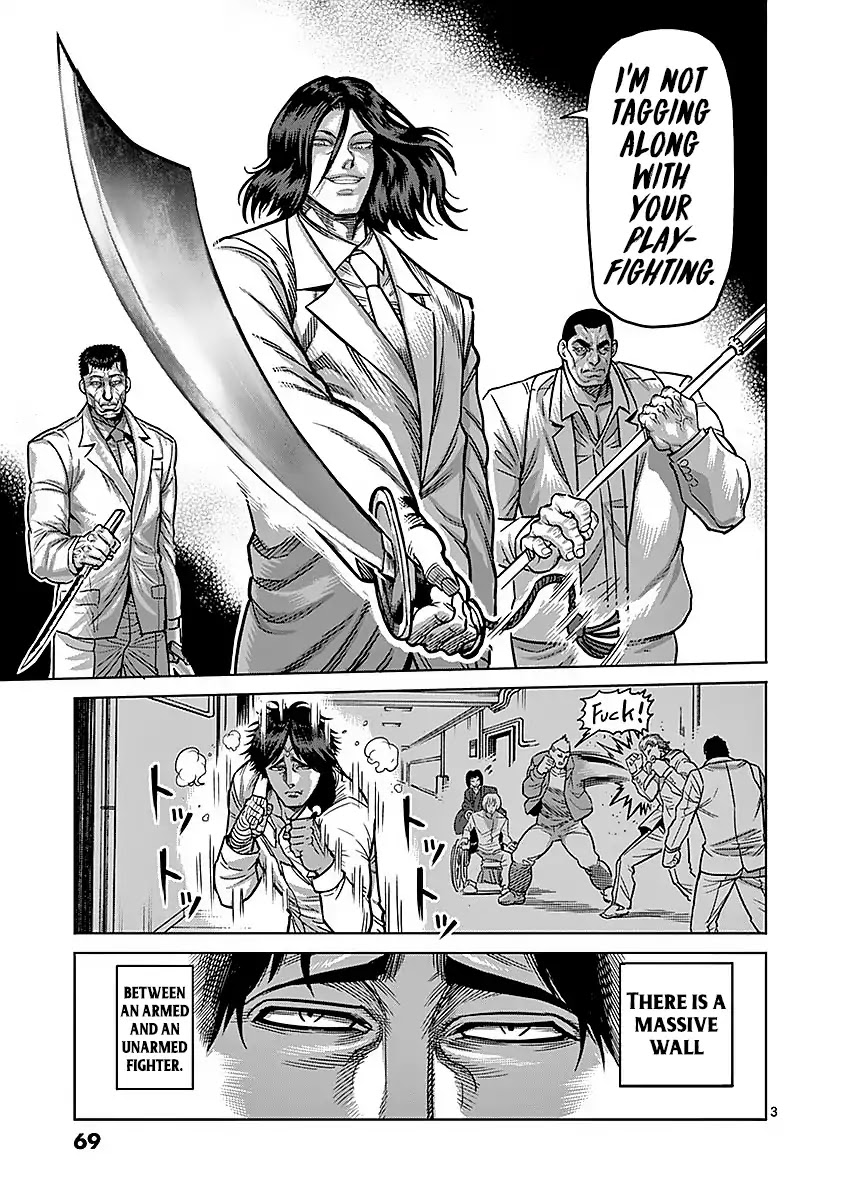 Kengan Asura Chapter 175 page 3 - Chapter 175: Mutiny