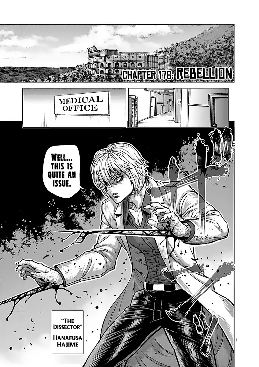 Kengan Asura Chapter 176 page 1 - Chapter 176: Rebellion