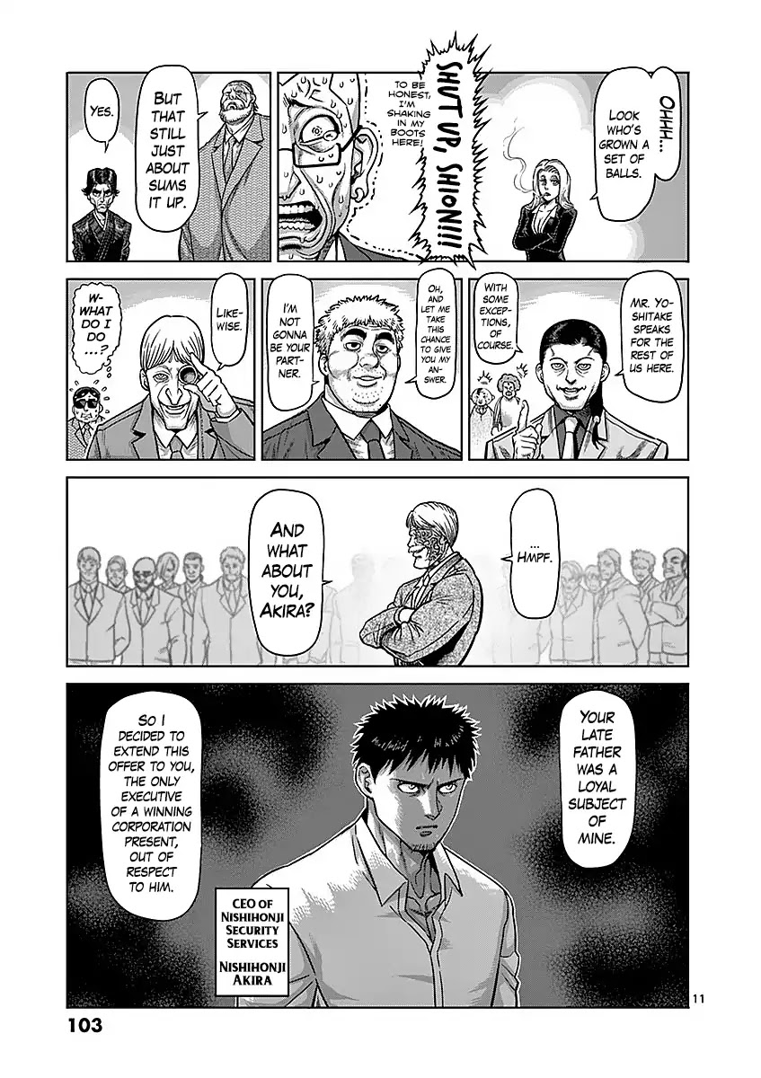Kengan Asura Chapter 176 page 11 - Chapter 176: Rebellion
