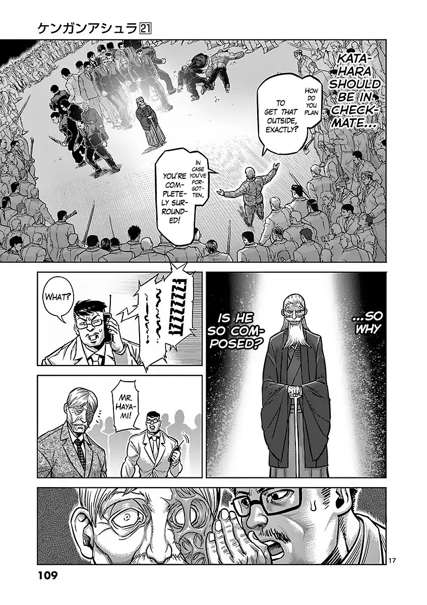 Kengan Asura Chapter 176 page 17 - Chapter 176: Rebellion