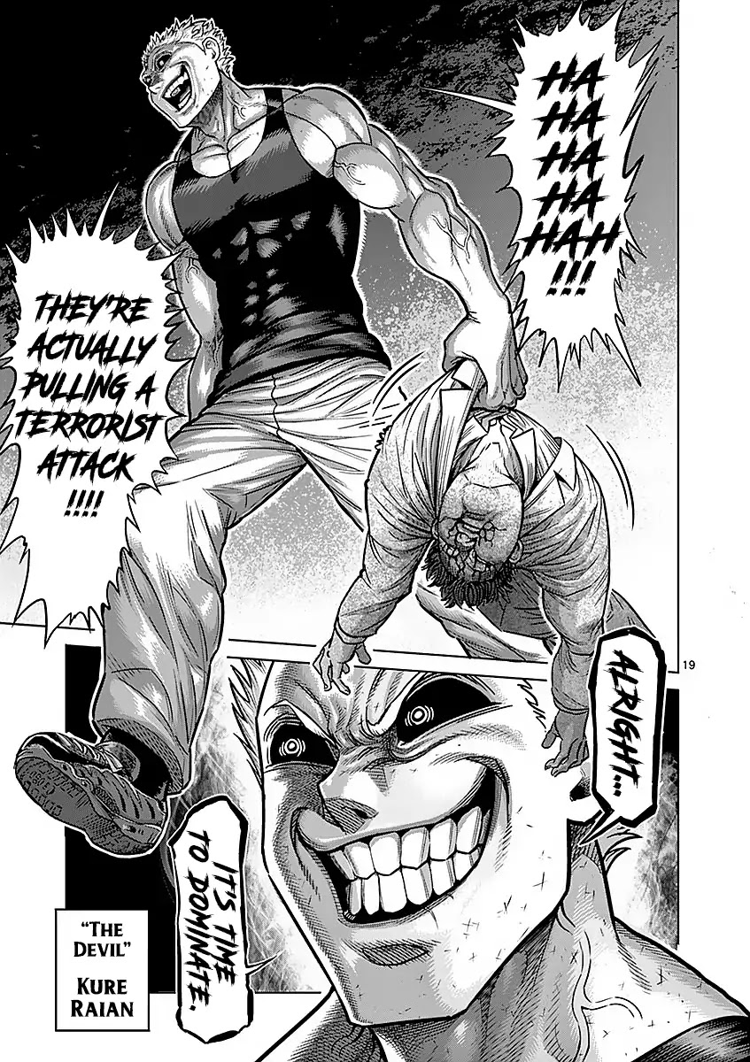 Kengan Asura Chapter 176 page 19 - Chapter 176: Rebellion