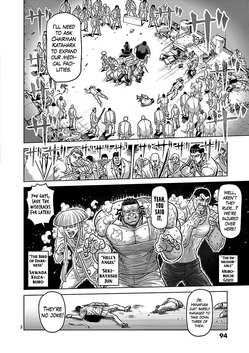 Kengan Asura Chapter 176 page 2 - Chapter 176: Rebellion