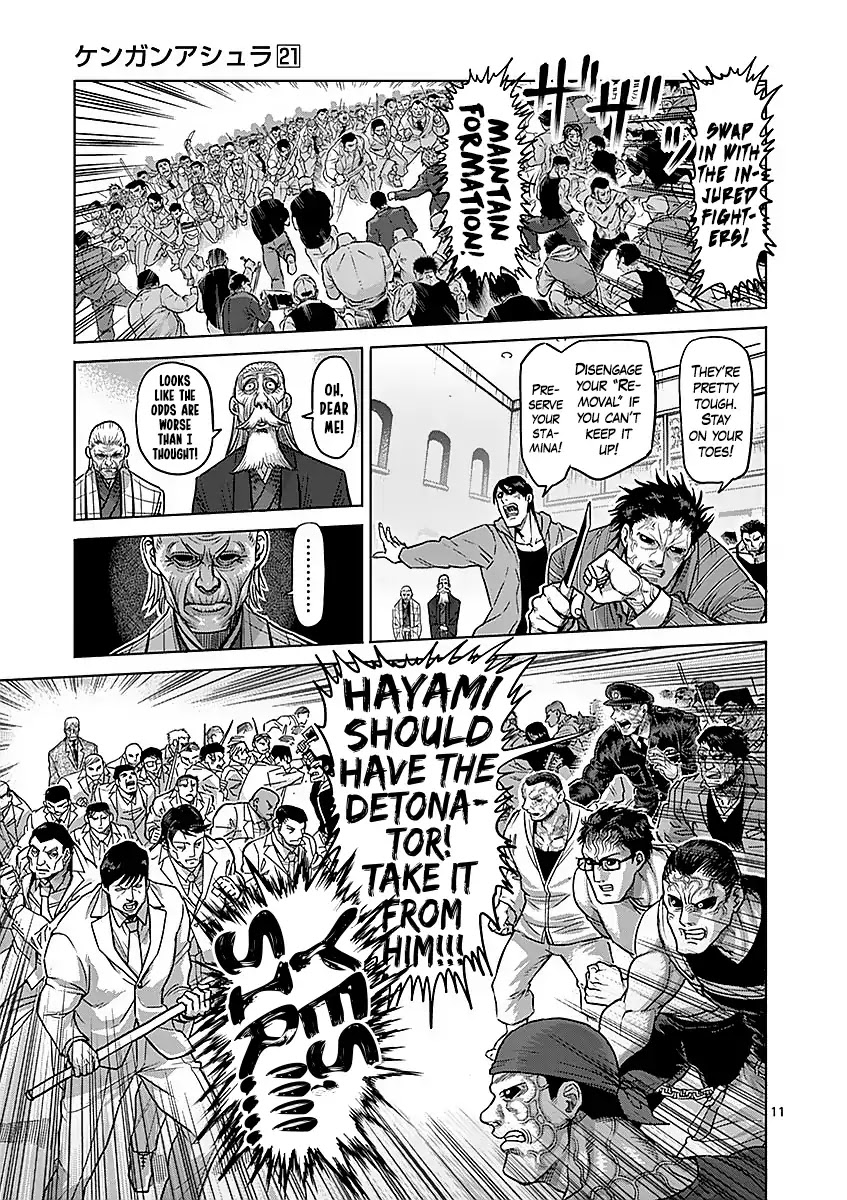 Kengan Asura Chapter 177 page 11 - Chapter 177: Melee