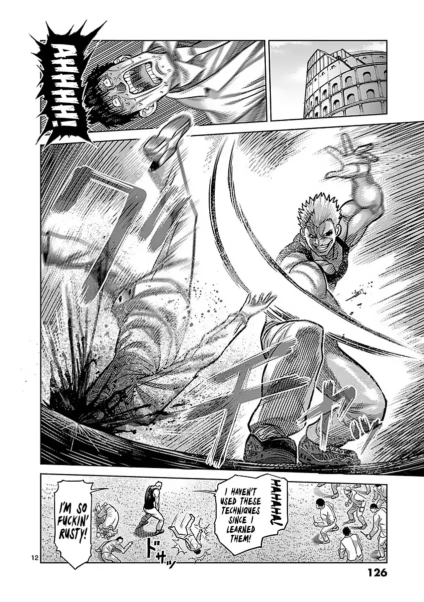 Kengan Asura Chapter 177 page 12 - Chapter 177: Melee