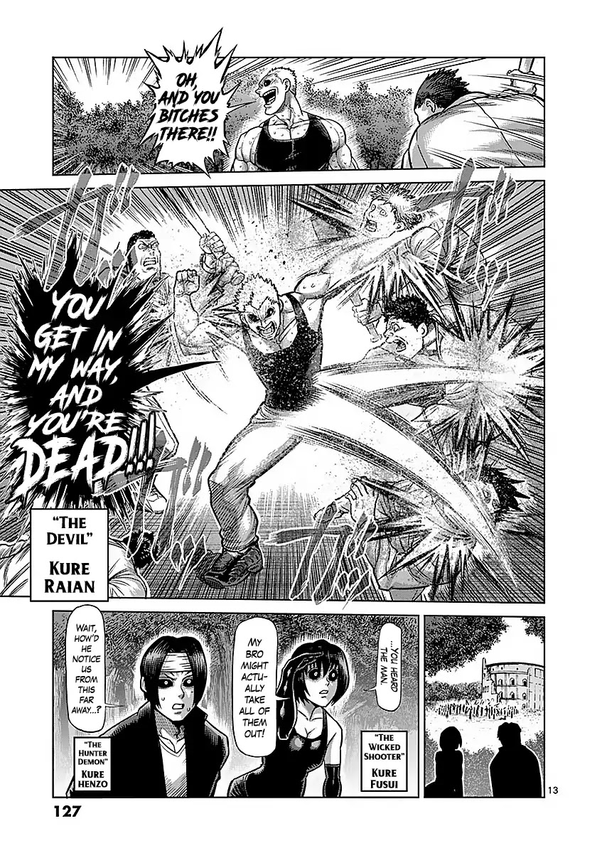 Kengan Asura Chapter 177 page 13 - Chapter 177: Melee