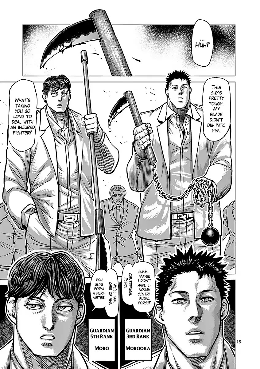 Kengan Asura Chapter 177 page 15 - Chapter 177: Melee