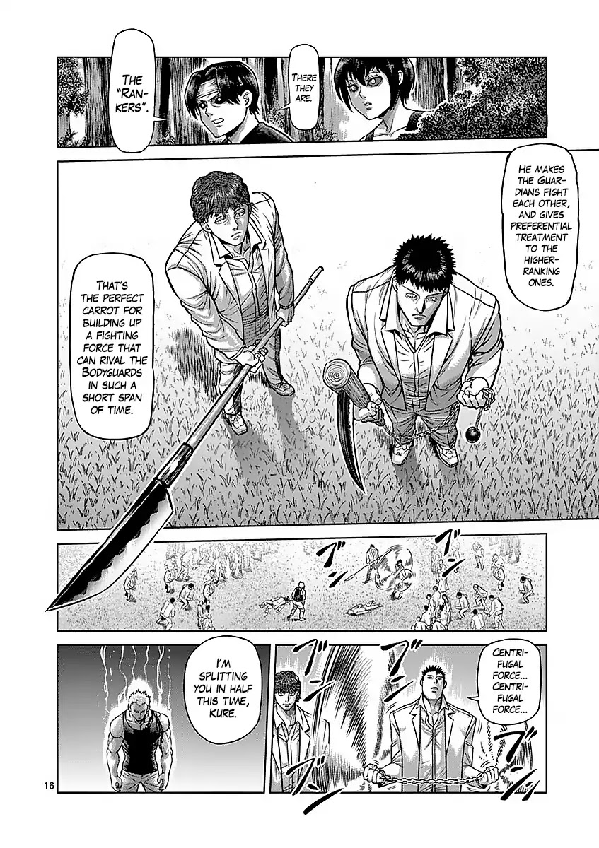 Kengan Asura Chapter 177 page 16 - Chapter 177: Melee