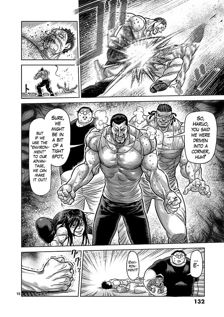 Kengan Asura Chapter 177 page 18 - Chapter 177: Melee