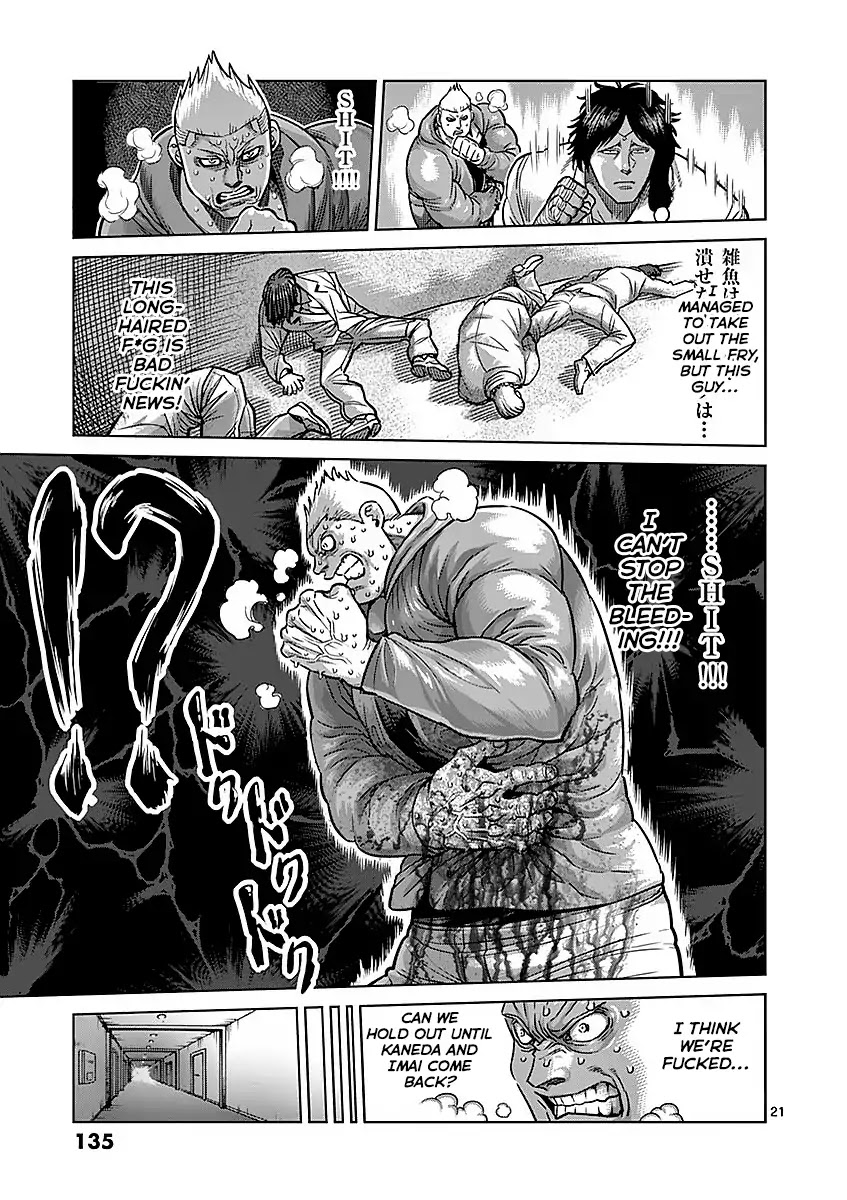 Kengan Asura Chapter 177 page 21 - Chapter 177: Melee