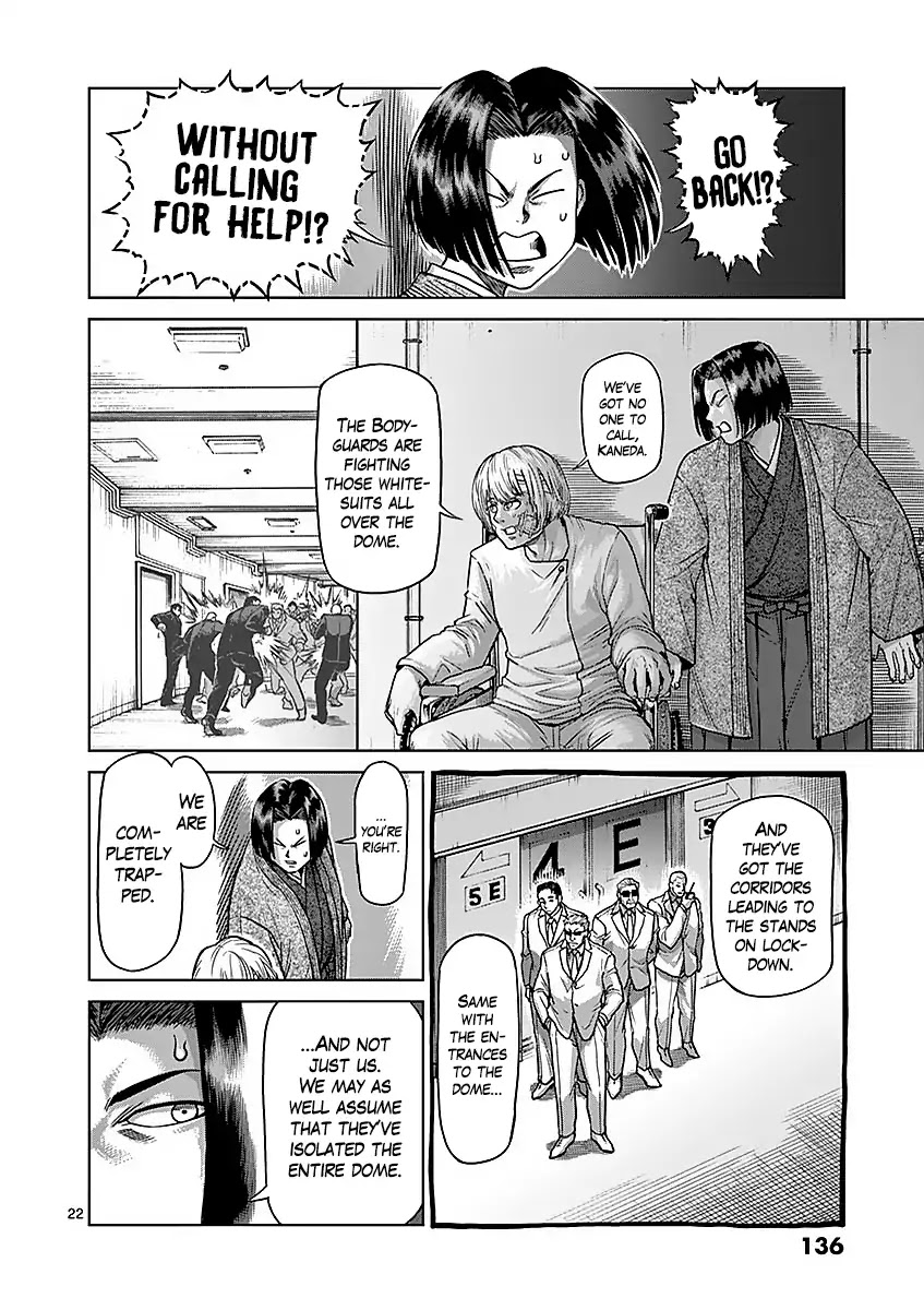 Kengan Asura Chapter 177 page 22 - Chapter 177: Melee