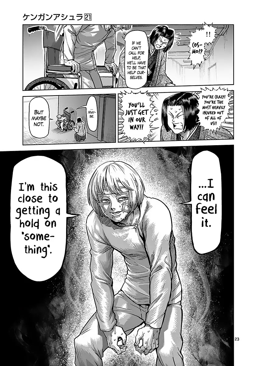 Kengan Asura Chapter 177 page 23 - Chapter 177: Melee