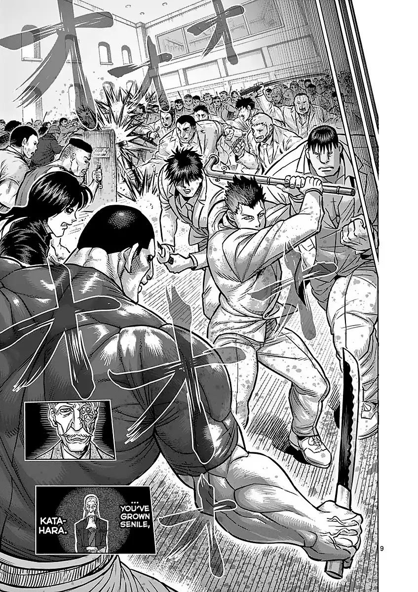 Kengan Asura Chapter 177 page 9 - Chapter 177: Melee