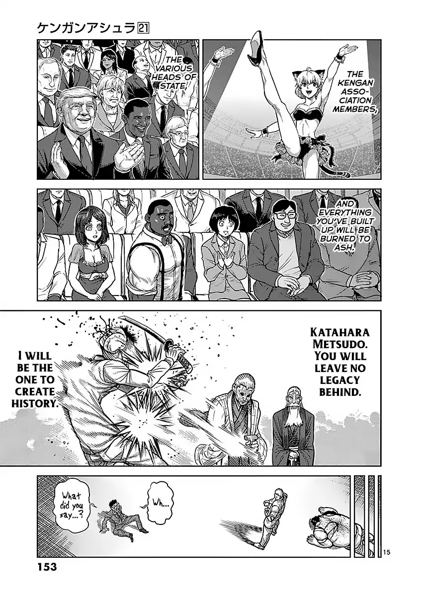 Kengan Asura Chapter 178 page 15 - Chapter 178: Ranjo