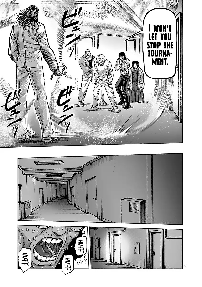 Kengan Asura Chapter 178 page 3 - Chapter 178: Ranjo