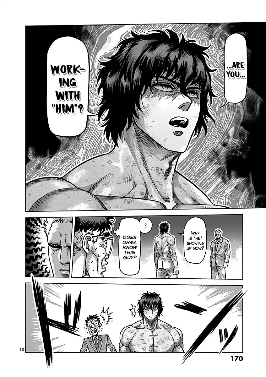 Kengan Asura Chapter 179 page 10 - Chapter 179: Long Min