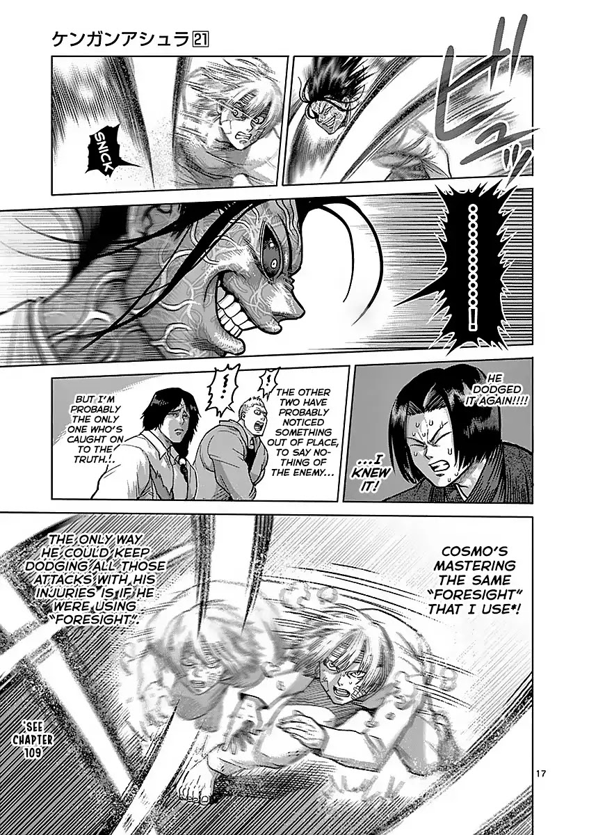 Kengan Asura Chapter 179 page 17 - Chapter 179: Long Min