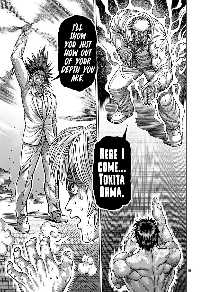Kengan Asura Chapter 179 page 19 - Chapter 179: Long Min