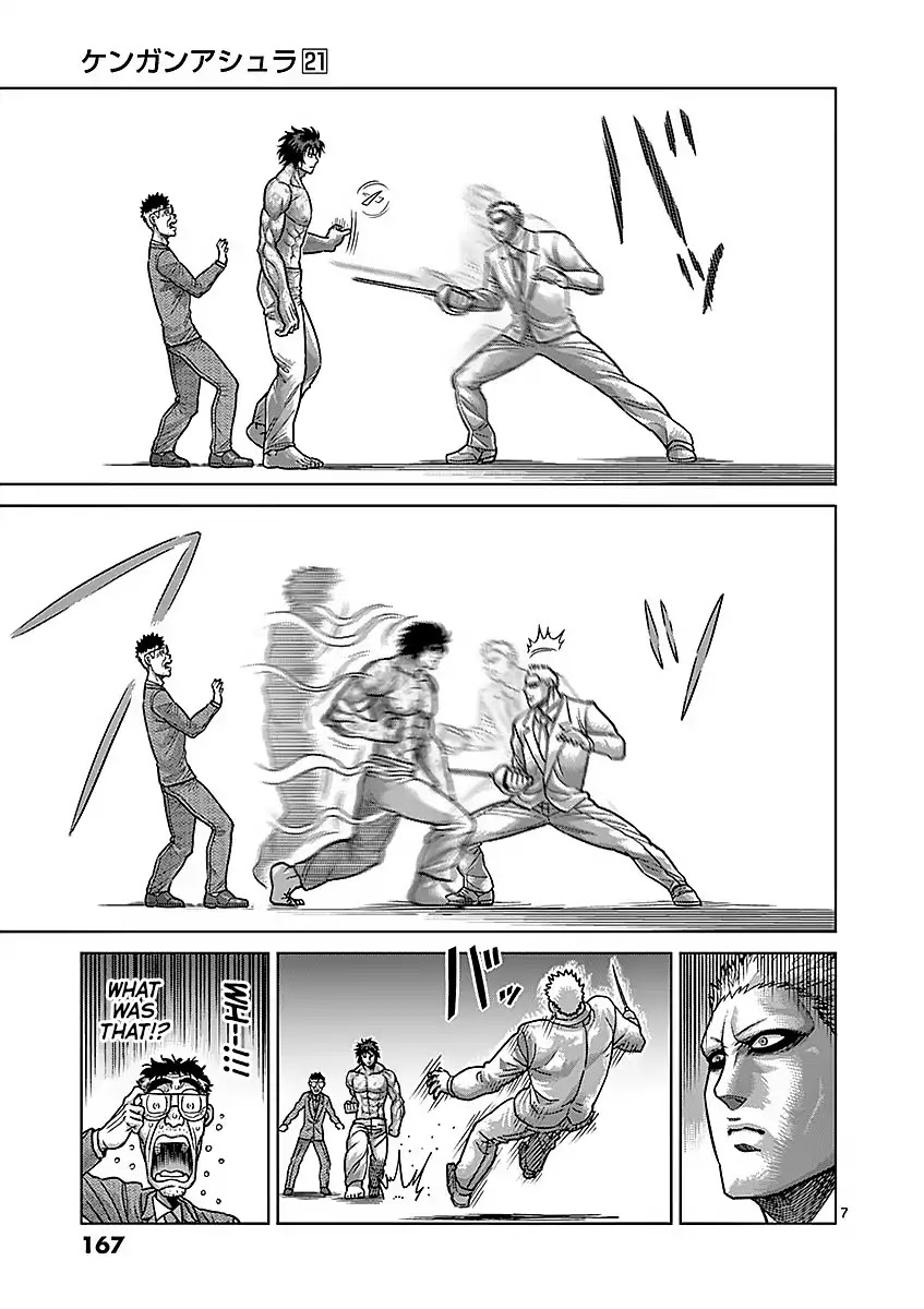 Kengan Asura Chapter 179 page 7 - Chapter 179: Long Min