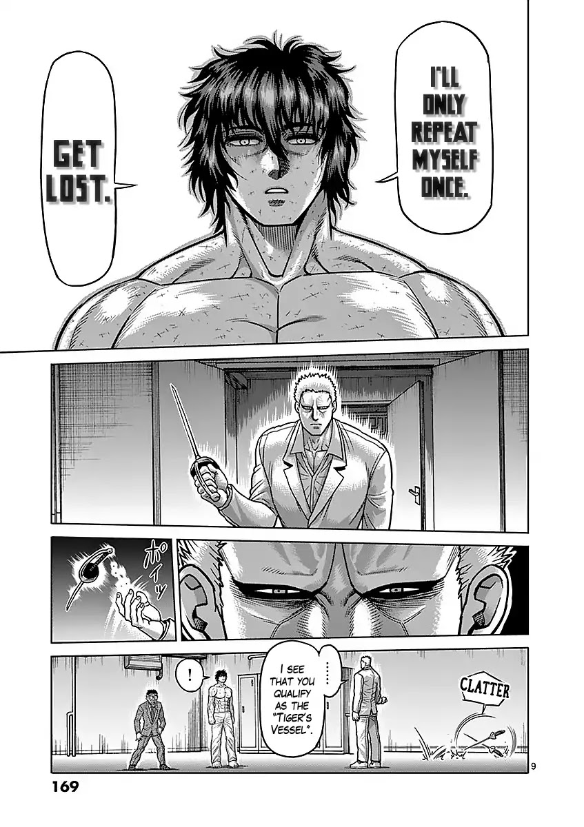 Kengan Asura Chapter 179 page 9 - Chapter 179: Long Min