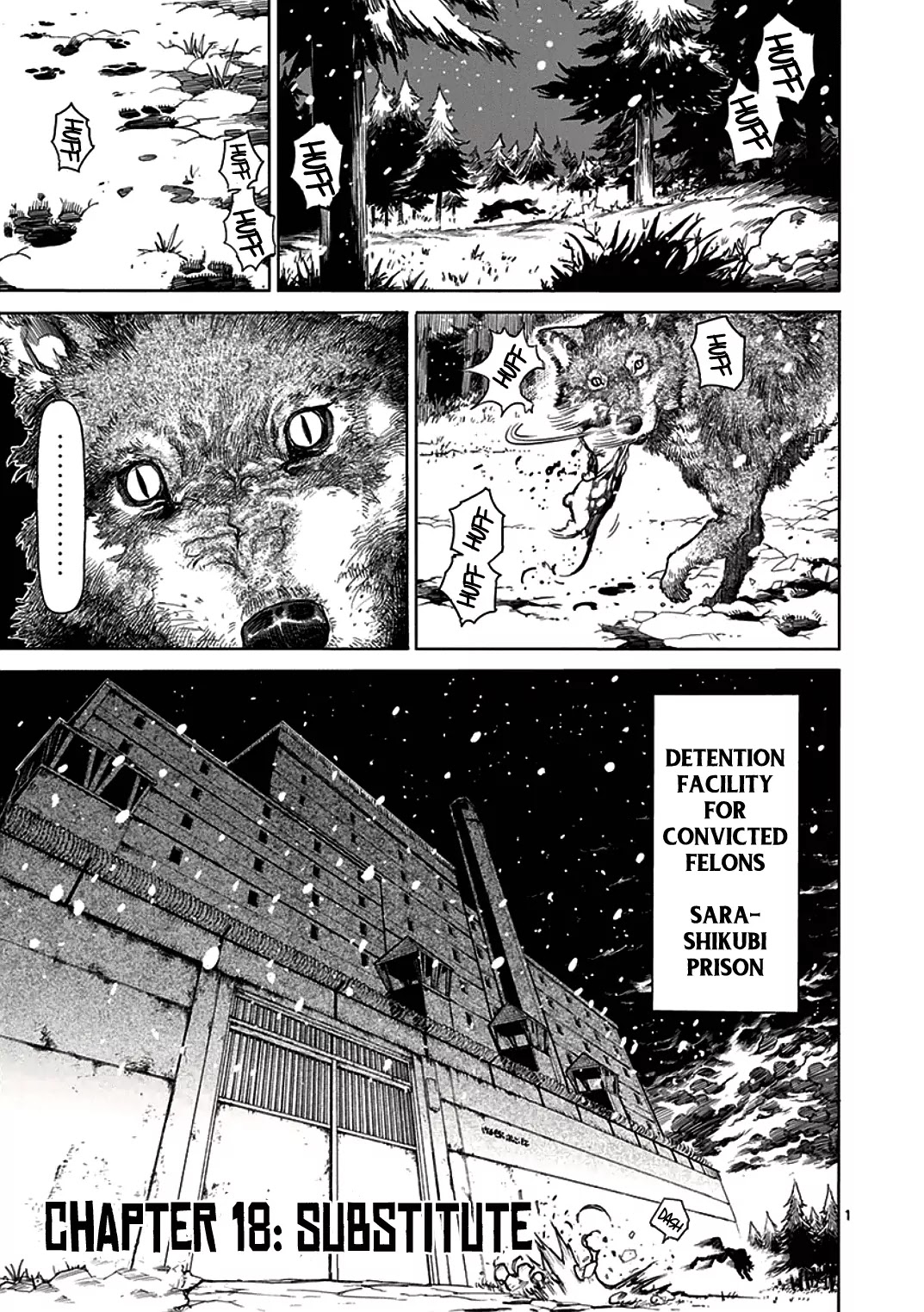Kengan Asura Chapter 18 page 1 - Chapter 18: Substitute
