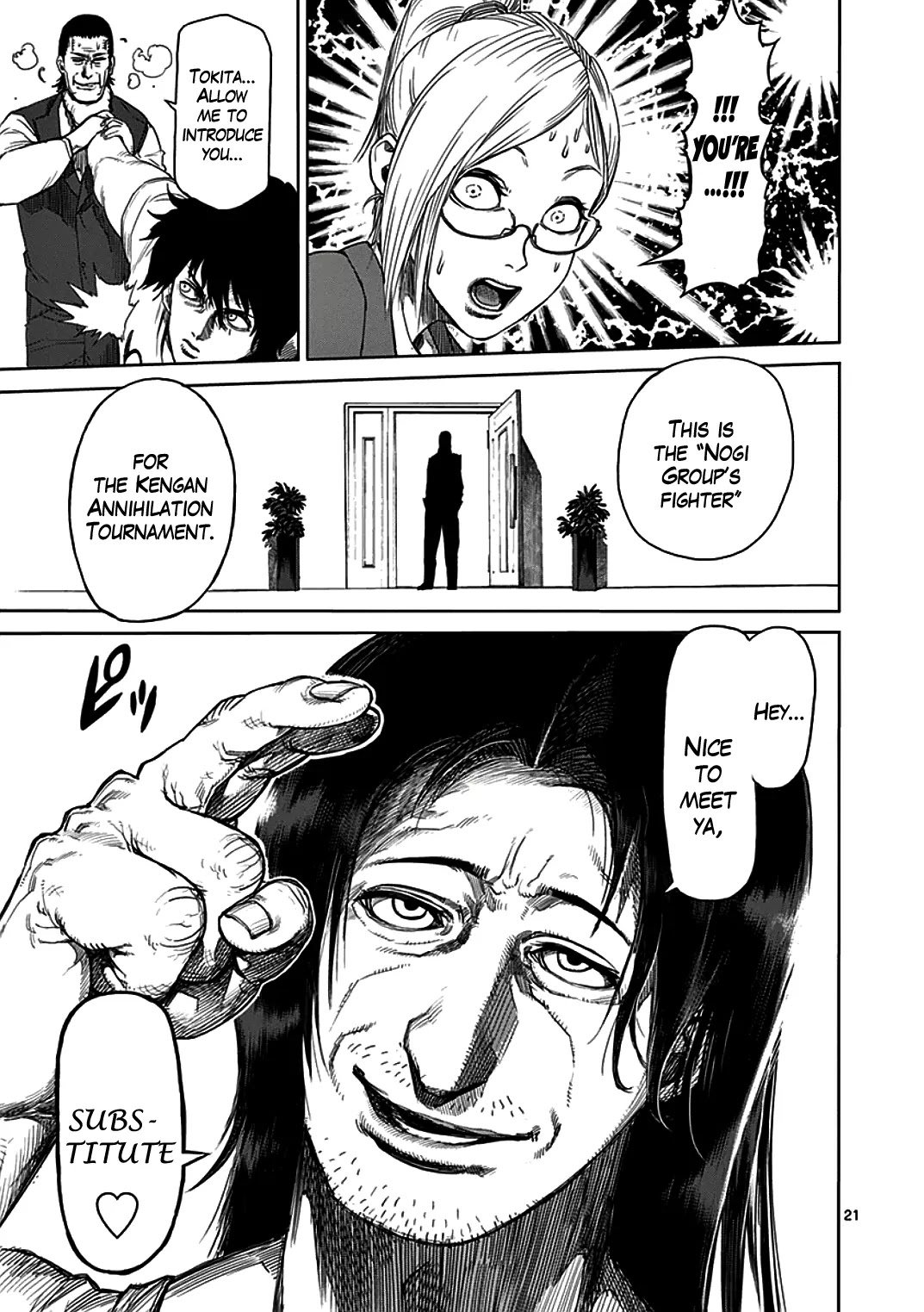 Kengan Asura Chapter 18 page 21 - Chapter 18: Substitute