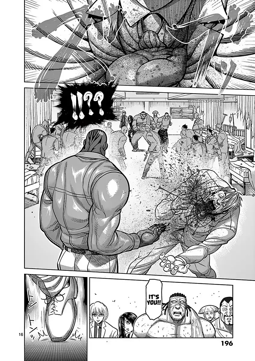 Kengan Asura Chapter 180 page 16 - Chapter 180: Suppression