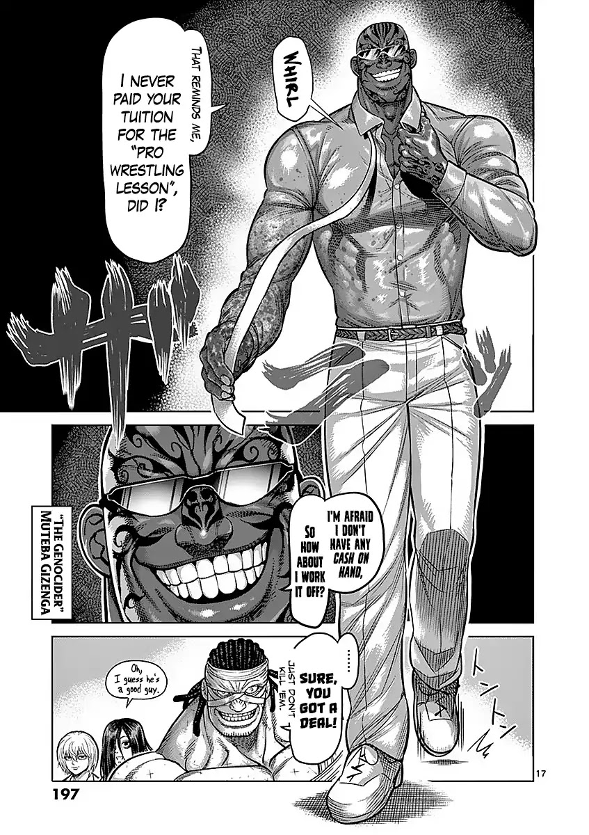 Kengan Asura Chapter 180 page 17 - Chapter 180: Suppression