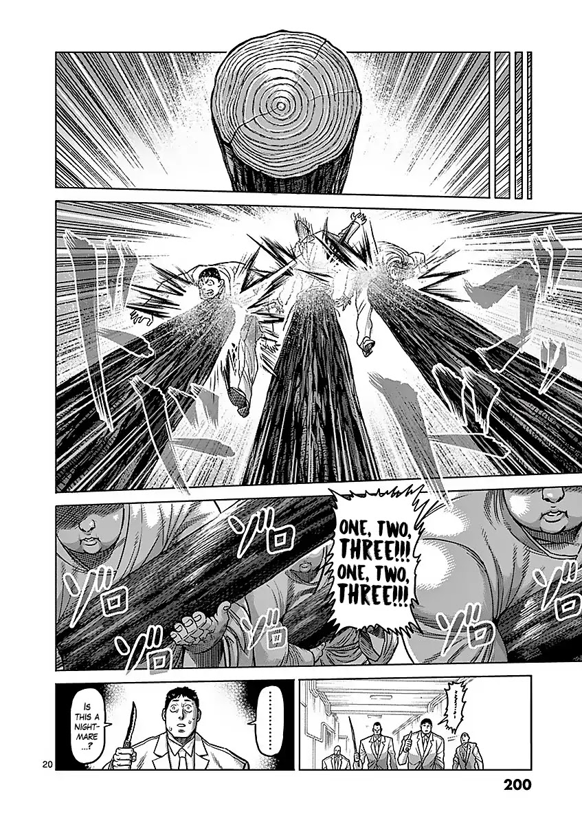 Kengan Asura Chapter 180 page 20 - Chapter 180: Suppression